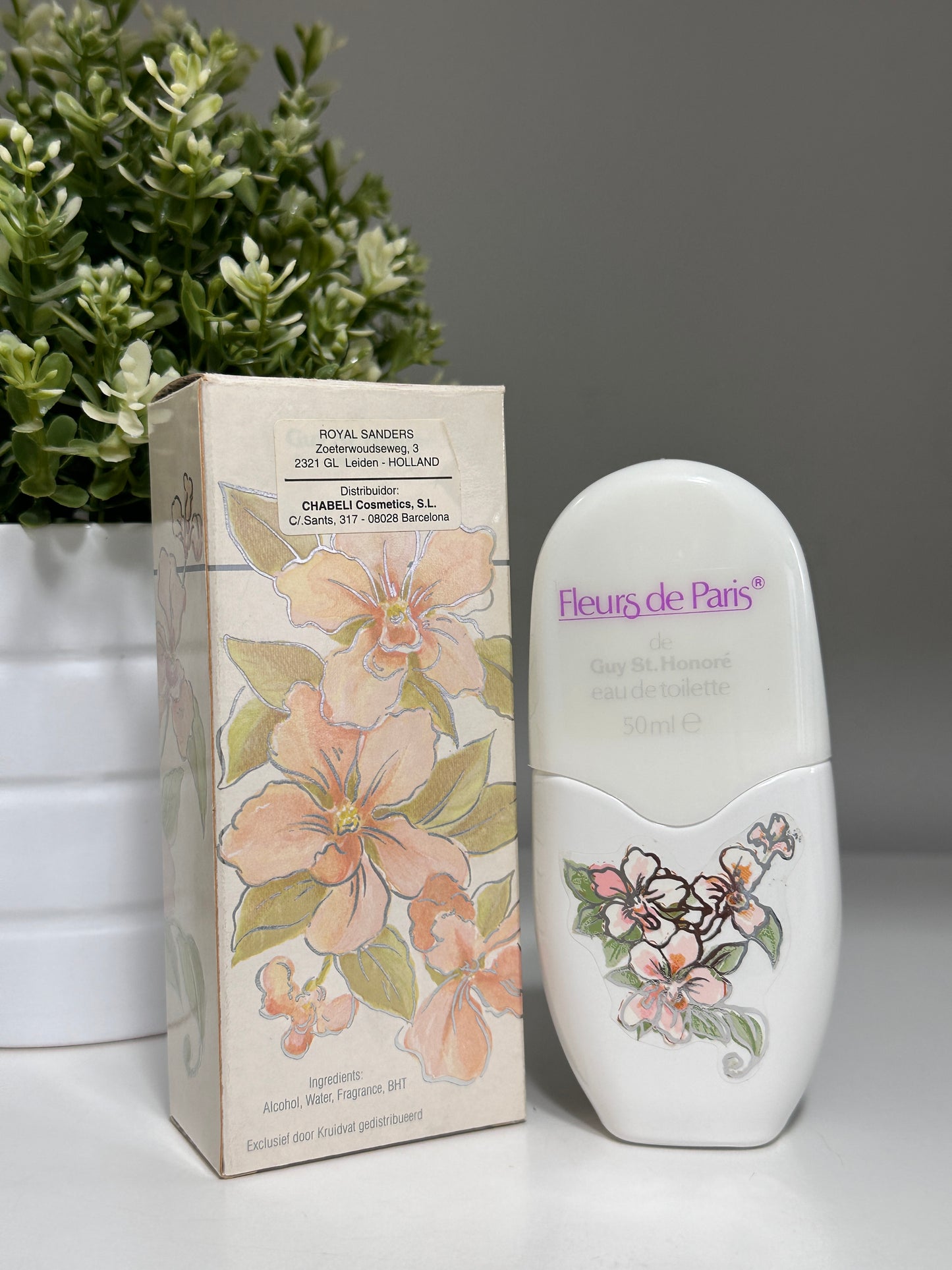 FLEURS DE PARIS GUY ST HONORE EAU DE TOILETTE 50ML