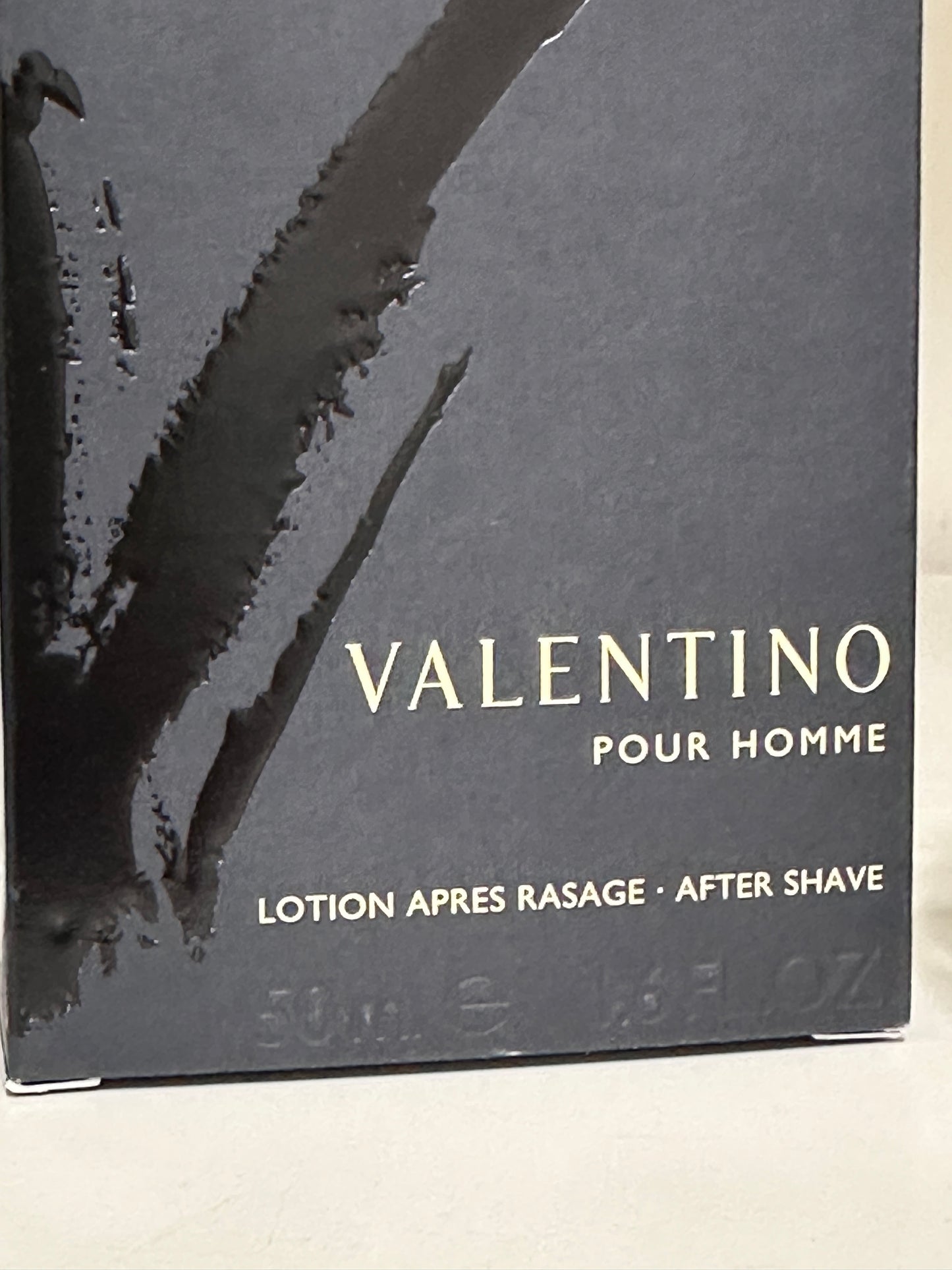 V VALENTINO POUR HOMME AFTER SHAVE LOTION 50ML