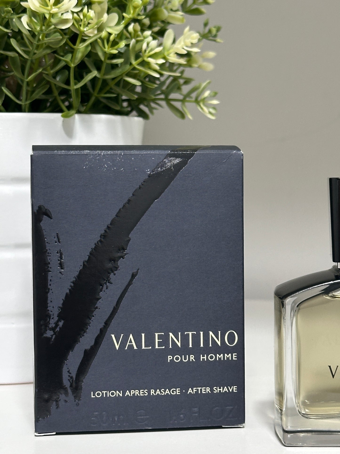 V VALENTINO POUR HOMME AFTER SHAVE LOTION 50ML