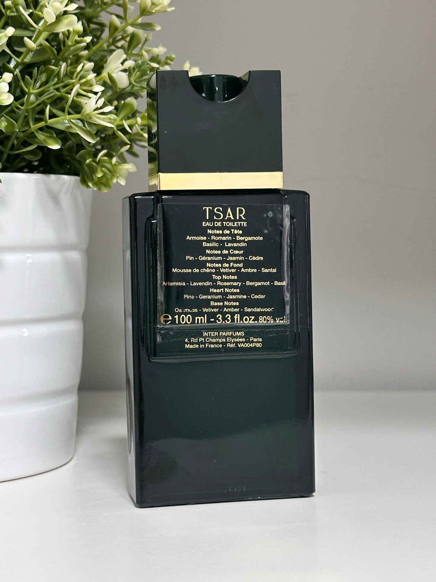 TSAR VAN CLEEF AND ARPELS EAU DE TOILETTE 100ML SPRAY