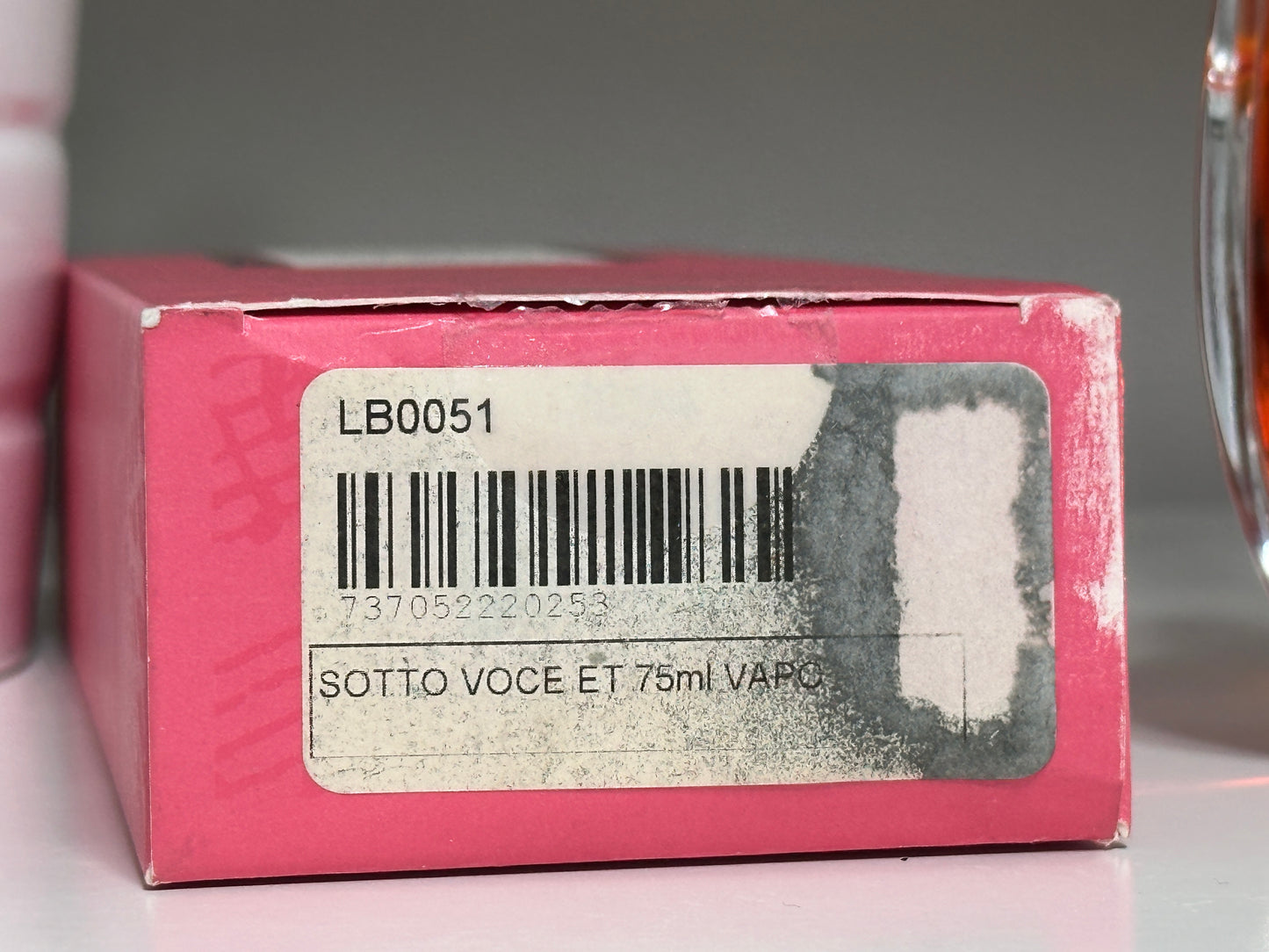 SOTTO VOCE LAURA BIAGIOTTI EAU DE TOILETTE 75ML