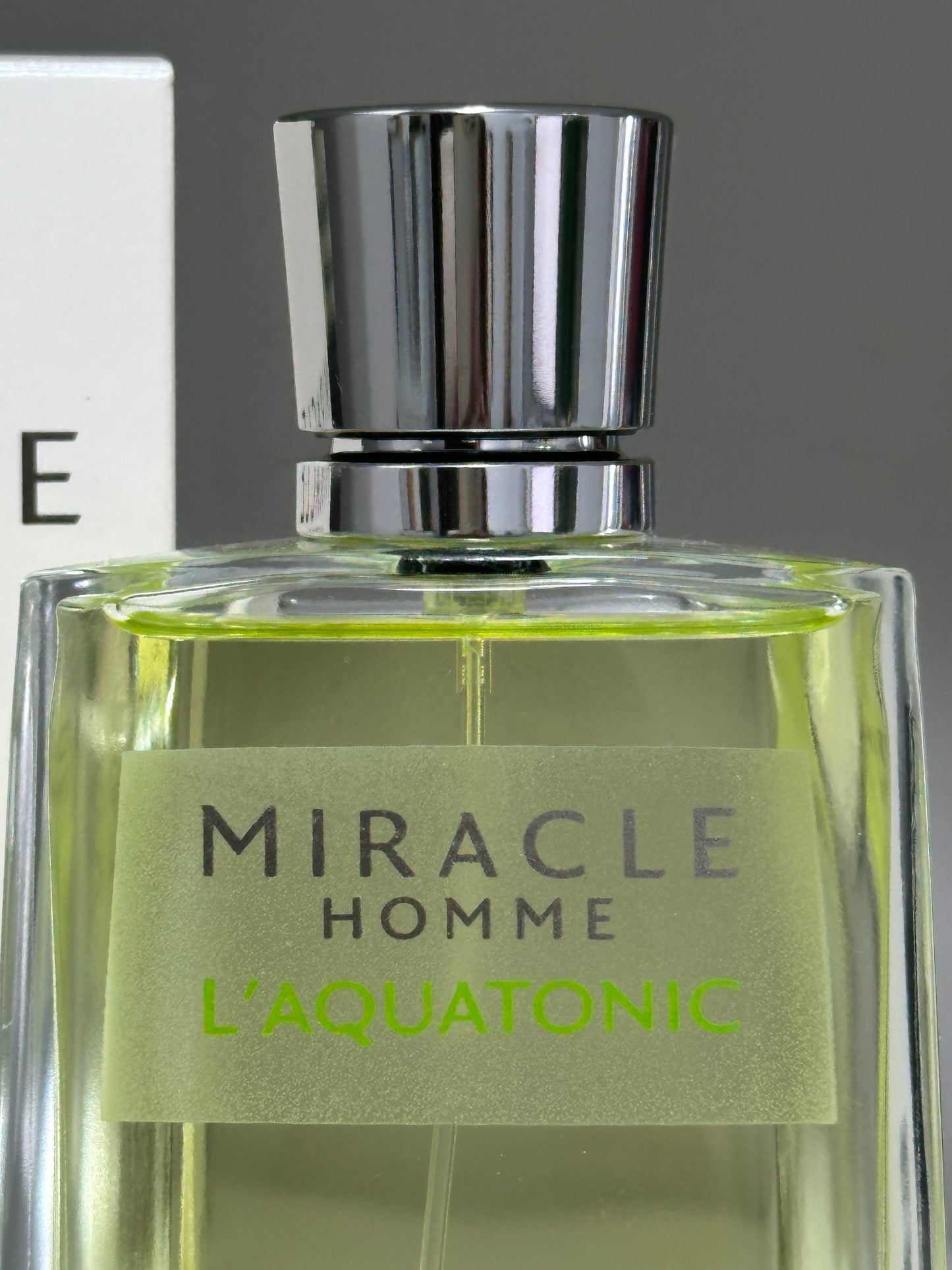 MIRACLE HOMME L´AQUATONIC EAU DE TOILETTE TONIFICANTE 125ML