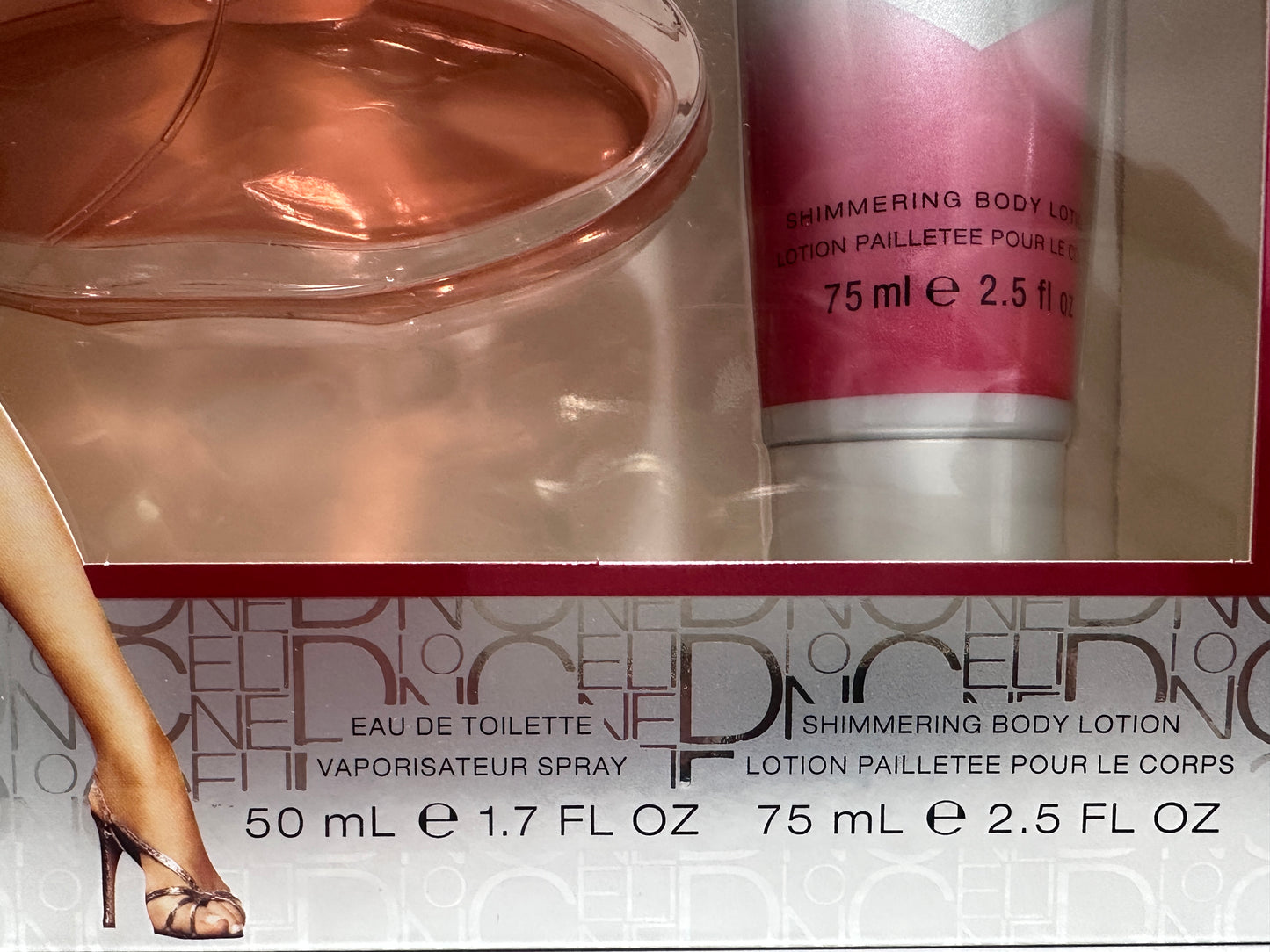 SENSATIONAL CELINE DION EAU DE TOILETTE 50ML + SHIMMERING BODY LOTION 75ML
