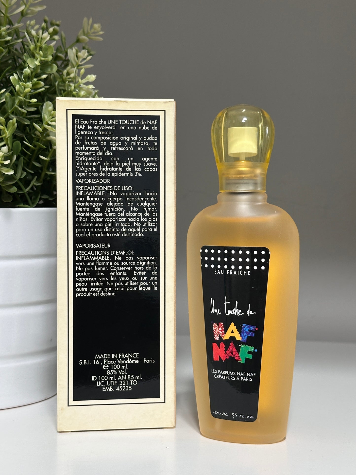 UNE TOUCHE NAF NAF EAU FRAICHE 100ML