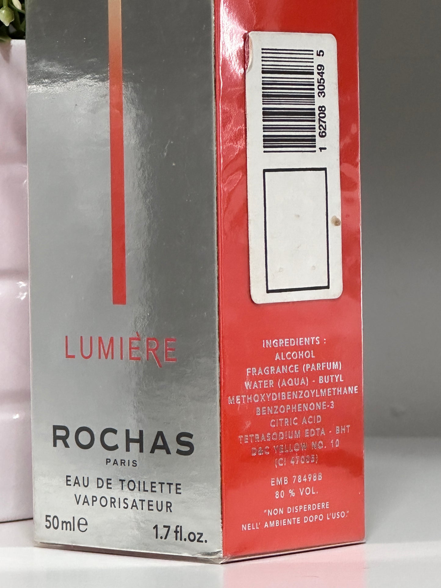 LUMIERE ROCHAS EAU DE TOILETTE WOMAN 50ML