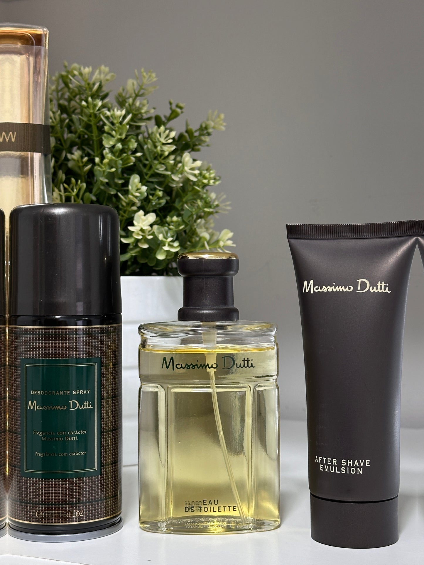 MASSIMO DUTTI EAU DE TOILETTE + DESODORANTE+ AFTER SHAVE MYRURGIA