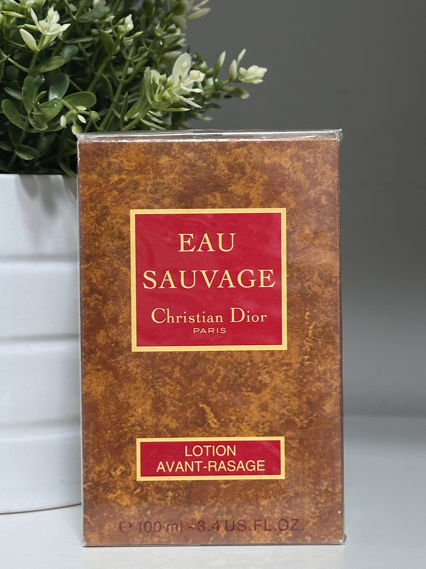 EAU SUVAGE CHRISTIAN DIOR PARIS PRE SHAVE LOTION 100ML