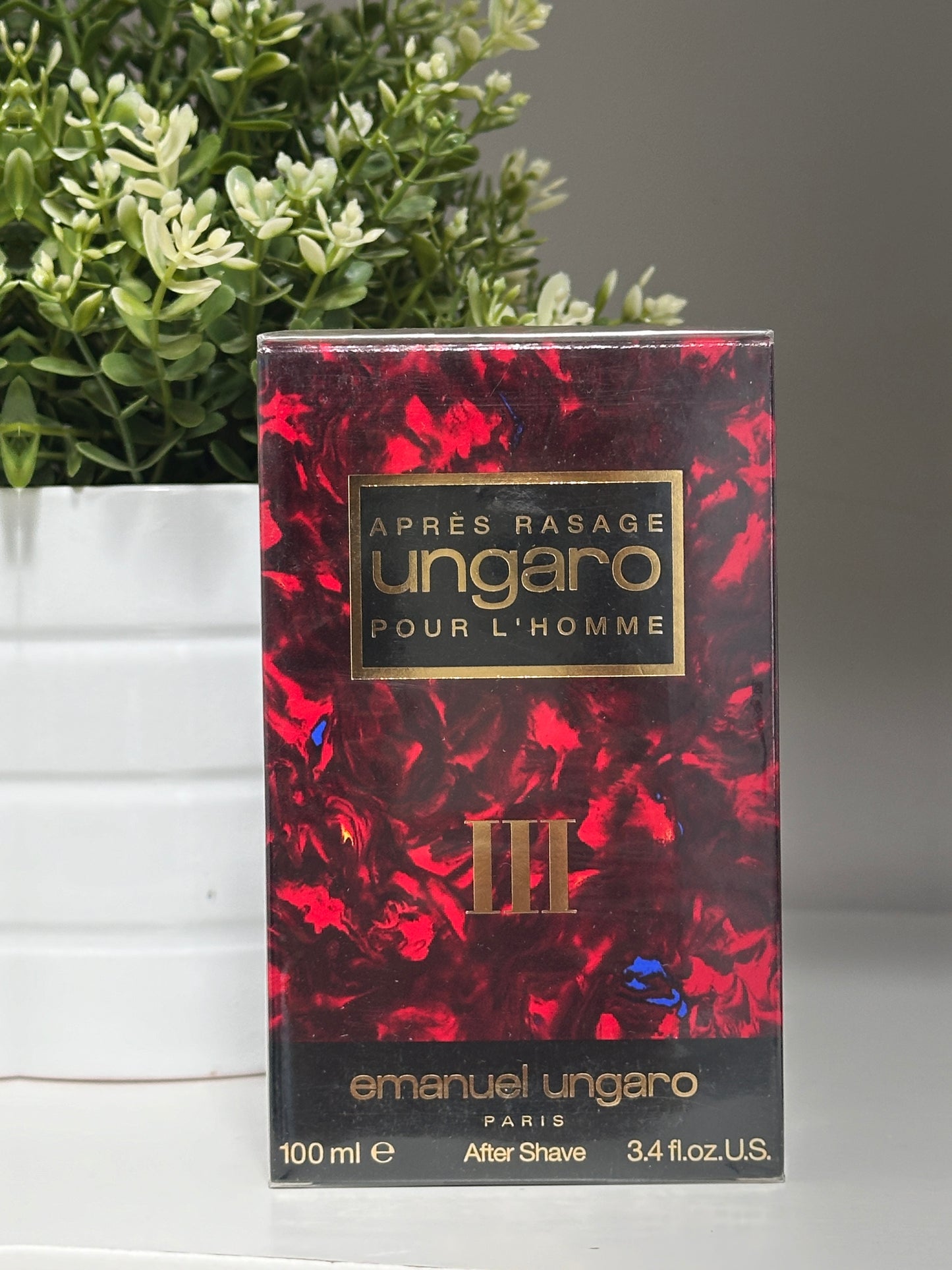 EMANUEL UNGARO UNGARO III POUR L´HOMME AFTERSHAVE LOTION 100ML