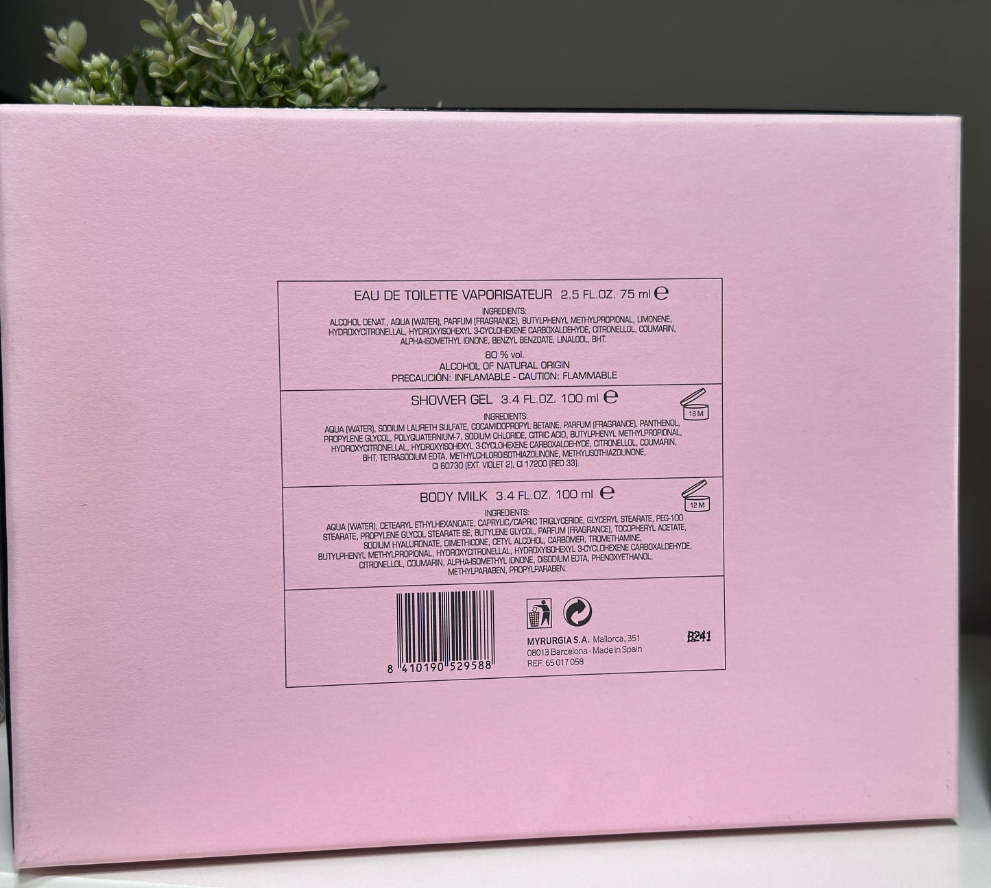 U BLACK ADOLFO DOMINGUEZ WOMAN EAU DE TOILETTE 75ML