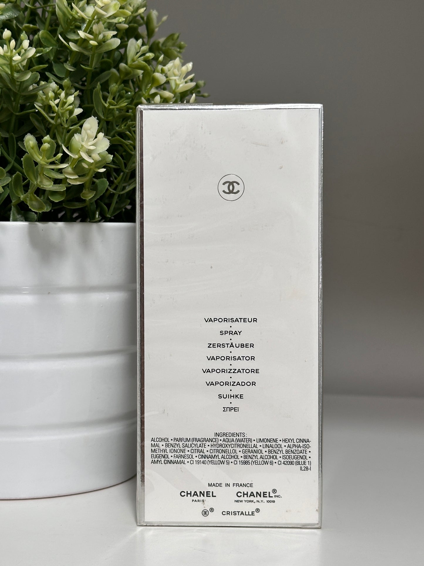 CRISTALLE CHANEL EAU DE PARFUM 100ML