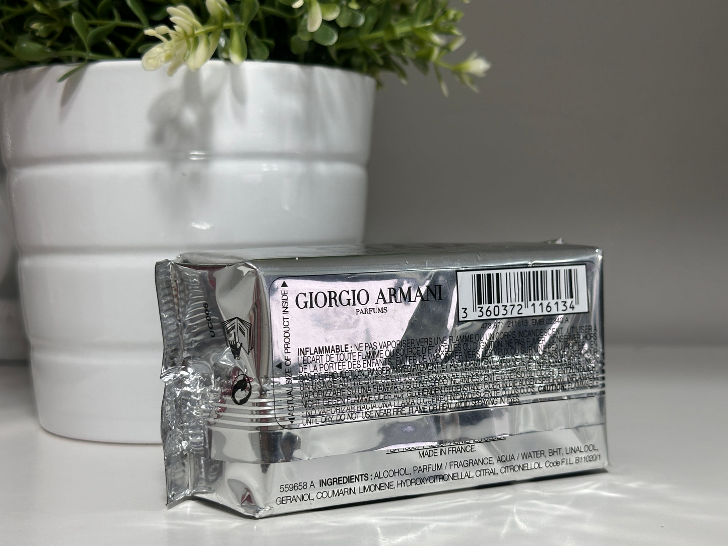 CITY GLAM FOR HIM EMPORIO ARMANI EAU DE TOILETTE 30ML