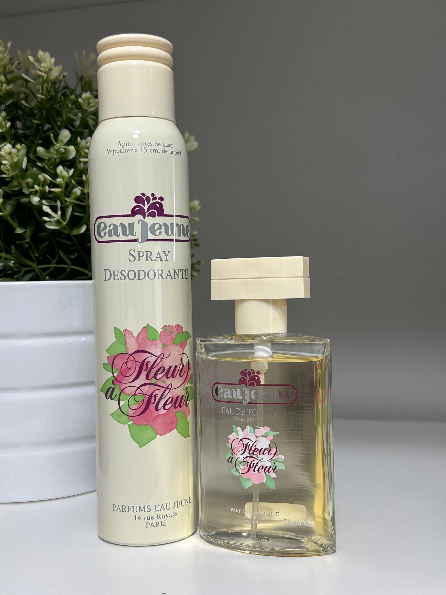 FLEUR A FLEUR EAU JEUNE EAU DE TOILETTE 75ML SPRAY + DESODORANTE