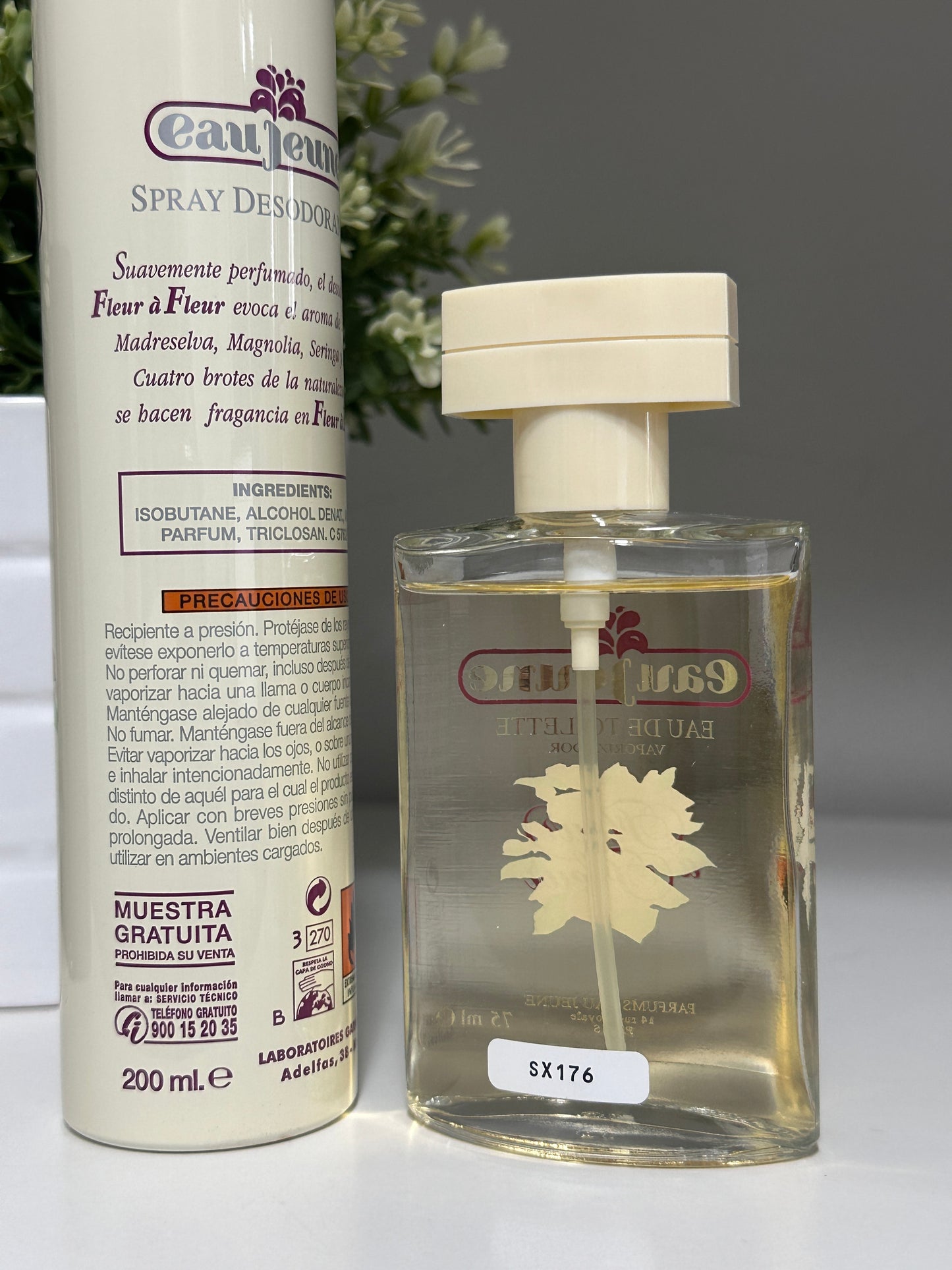 FLEUR A FLEUR EAU JEUNE EAU DE TOILETTE 75ML SPRAY + DESODORANTE