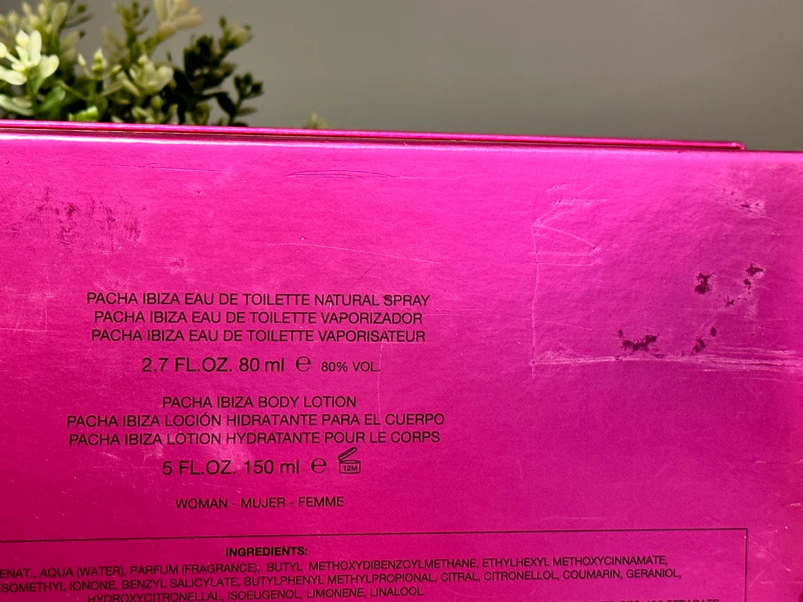 PACHA IBIZA GESCHENKSET 80ML + KÖRPERLOTION
