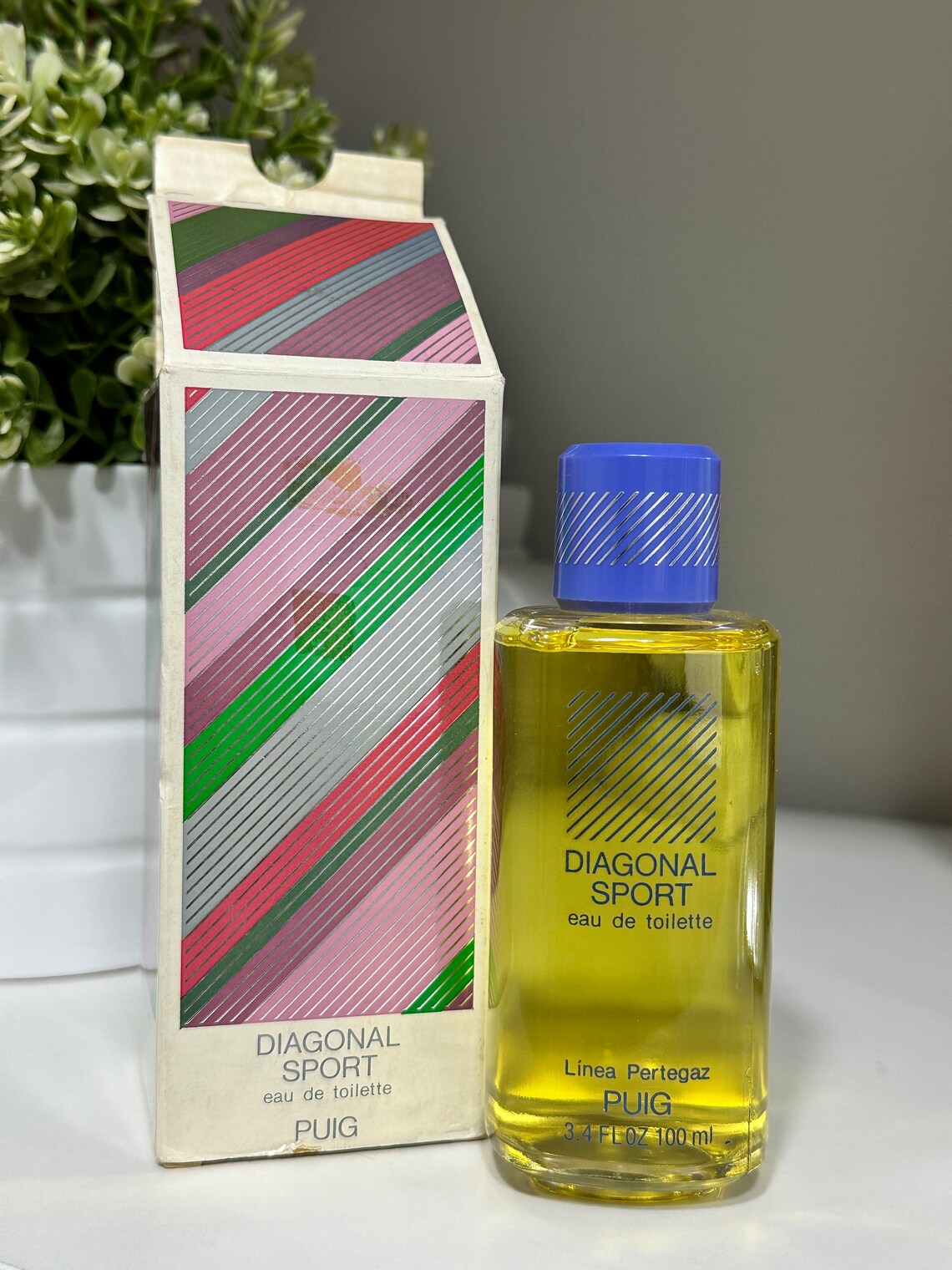DIAGONAL SPORT PUIG LINEA PERTEGAZ VINTAGE EAU DE TOILETTE 100ML