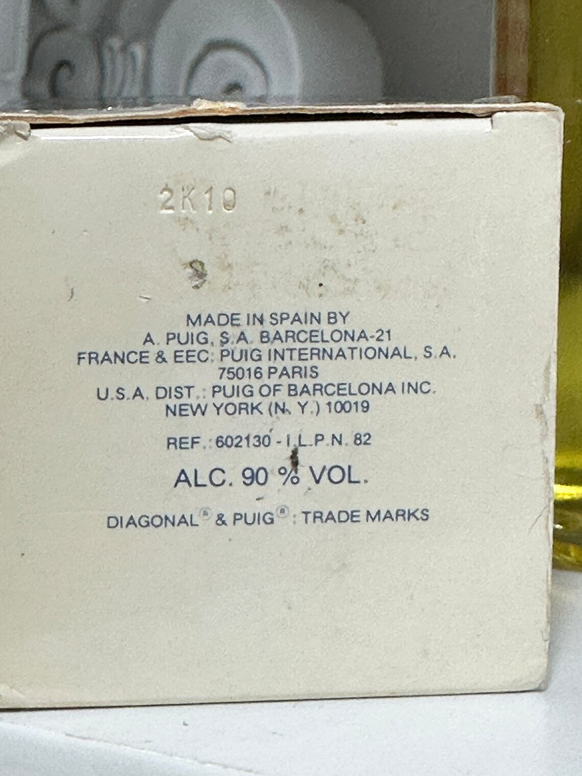 DIAGONAL SPORT PUIG LINEA PERTEGAZ VINTAGE EAU DE TOILETTE 100ML