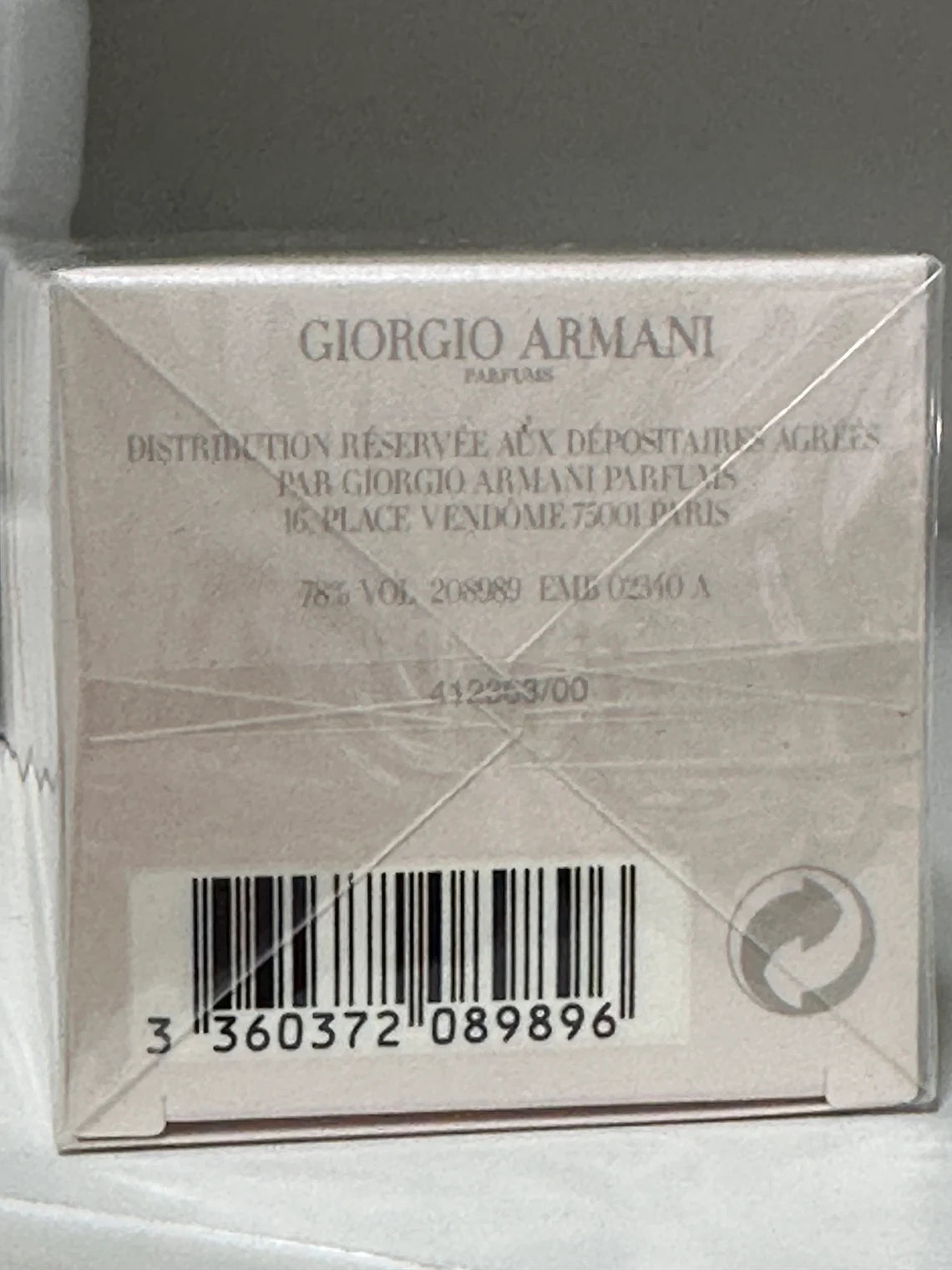 ARMANI MANIA GIORGIO Armani Eau de Parfum Frau 50 ml fast vollständiges Spray