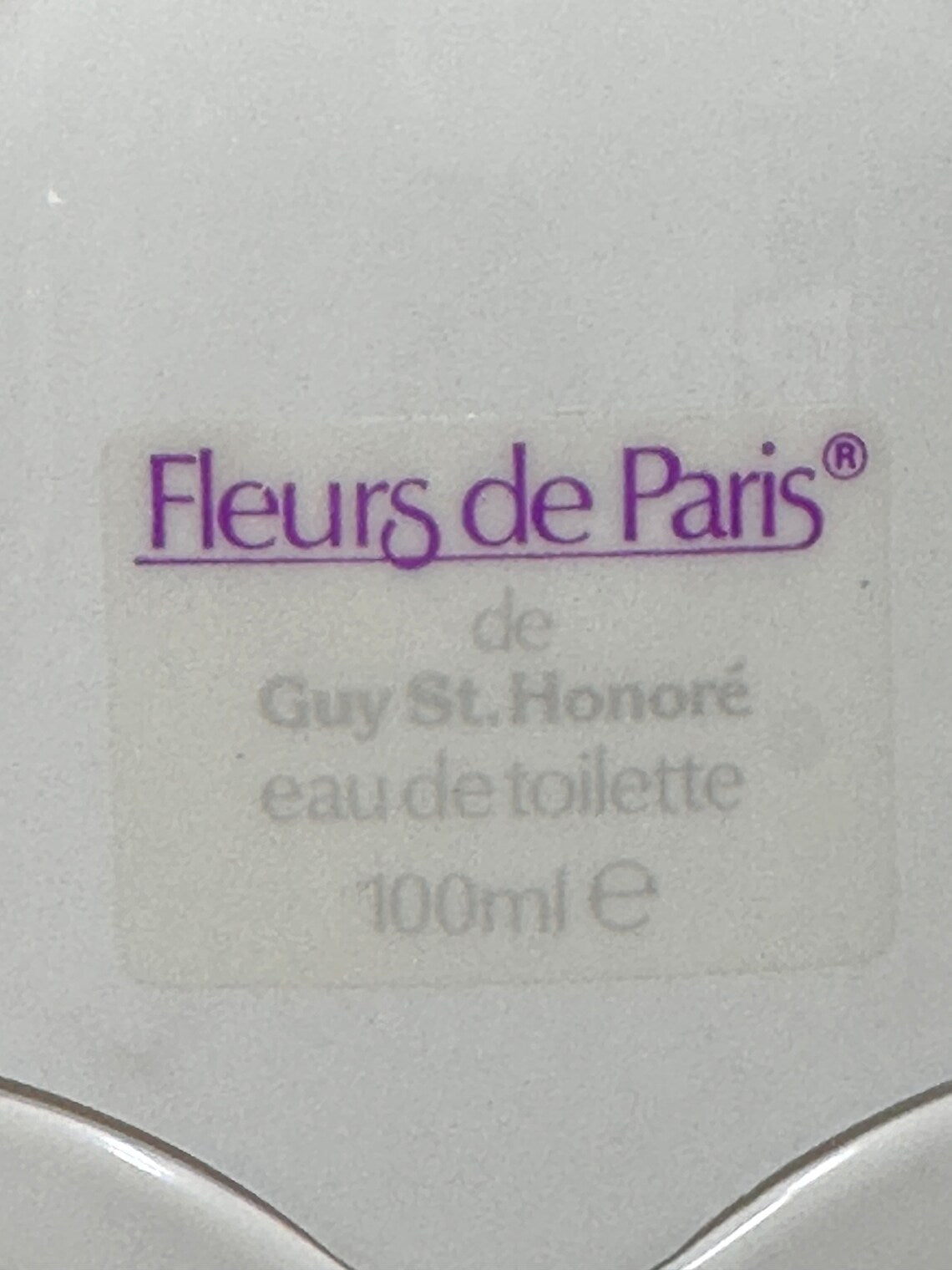 FLEURS DE PARIS GUY ST HONORE EAU DE TOILETTE 100ML