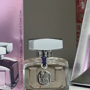 U LOVE LIVE ADOLFO DOMINGUEZ EAU DE TOILETTE + TSHIRT NEW UNUSED 100ML