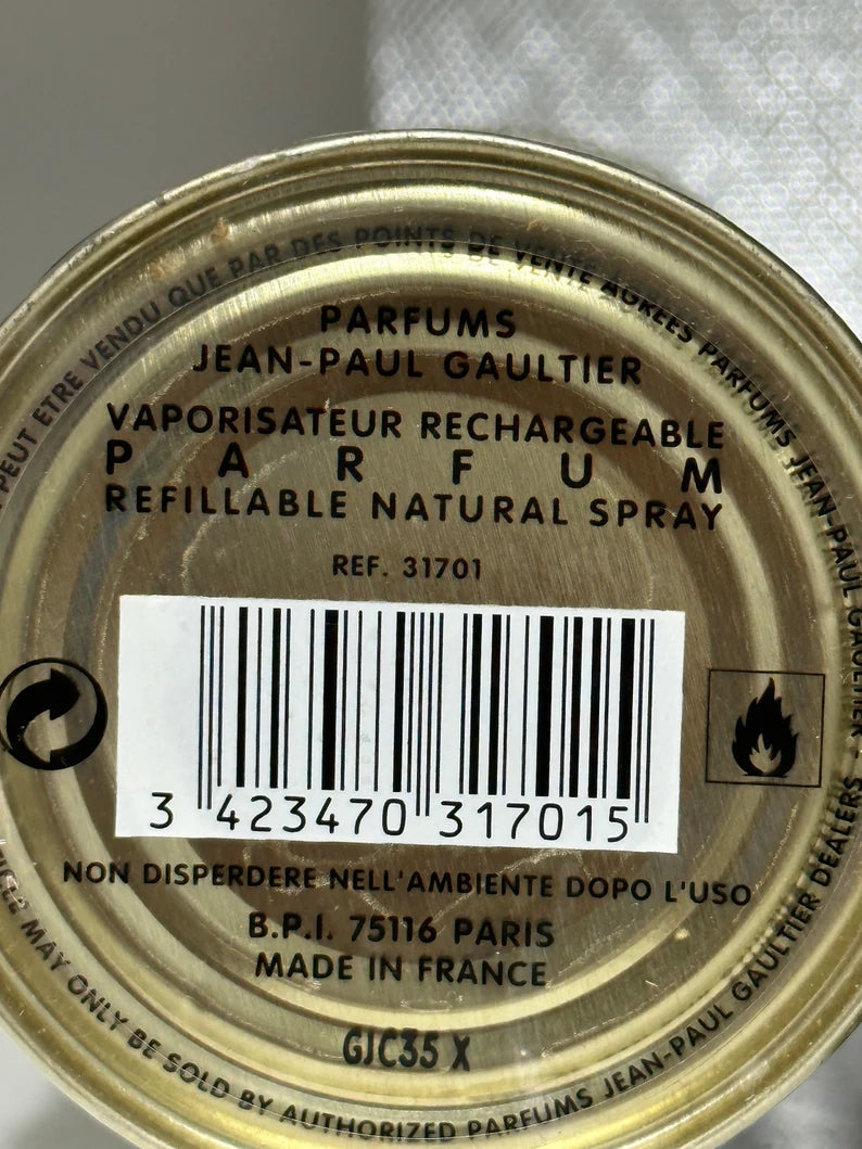 JEAN PAUL GAULTIER PARFUM 7,5ML VAPORISATEUR WIEDERAUFLADBAR