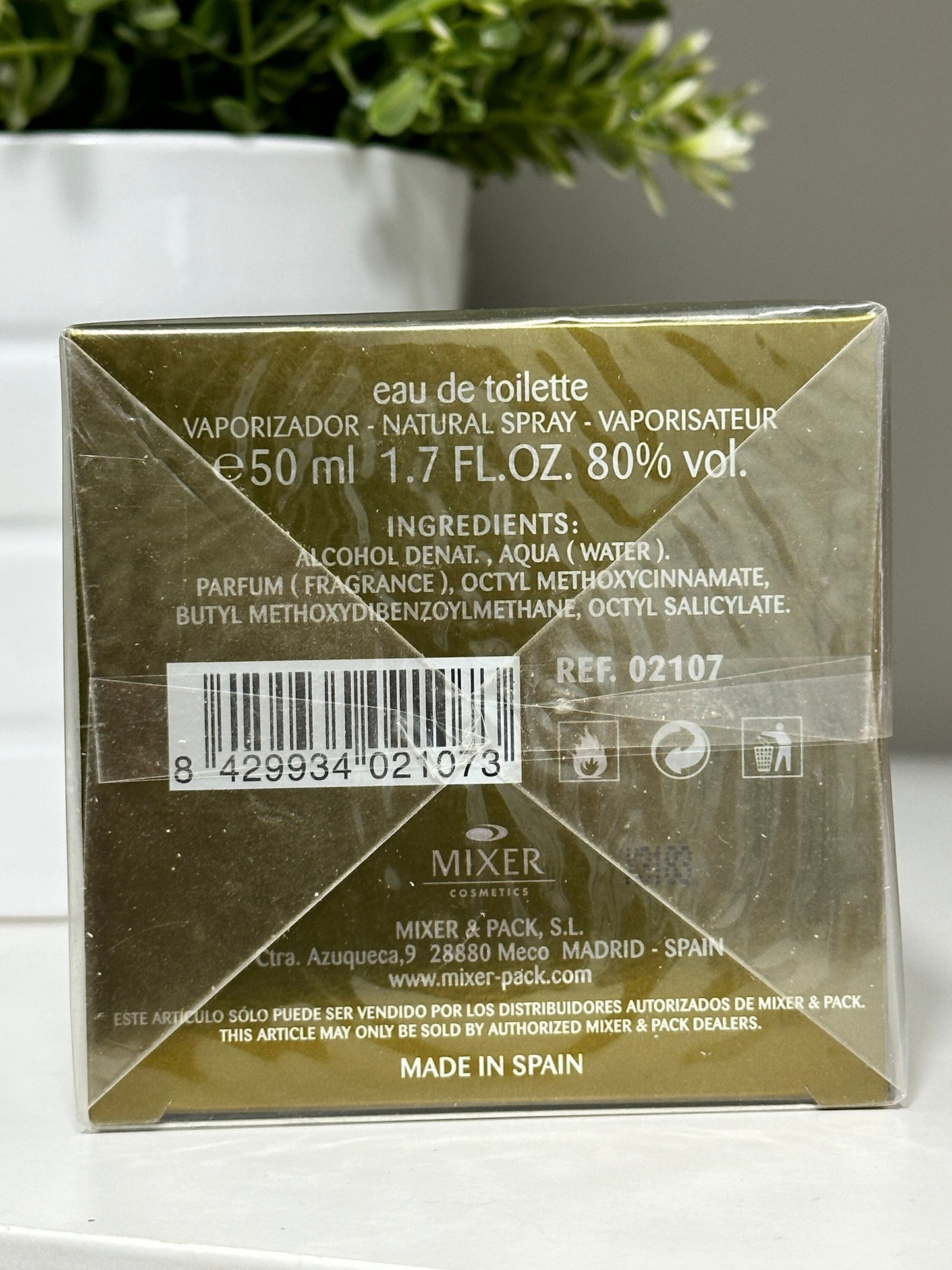 CHEEK MIXER EAU DE TOILETTE FOR MEN 50ML