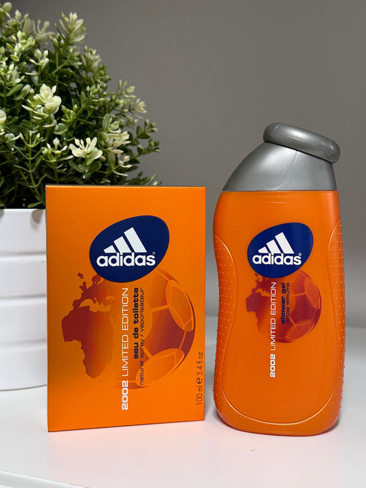 ADIDAS SPORT FEVER LIMITED EDITION 2002 EAU DE TOILETTE 100ML + BATH GEL