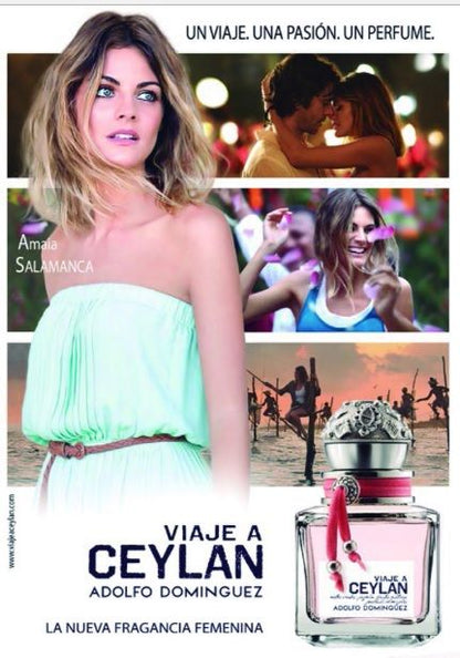 VIAJE A CEYLAN ADOLFO DOMINGUEZ FRO WOMAN EAU DE TOILETTE 100ML