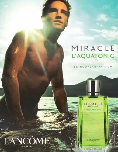 MIRACLE HOMME L´AQUATONIC EAU DE TOILETTE TONIFICANTE 125ML