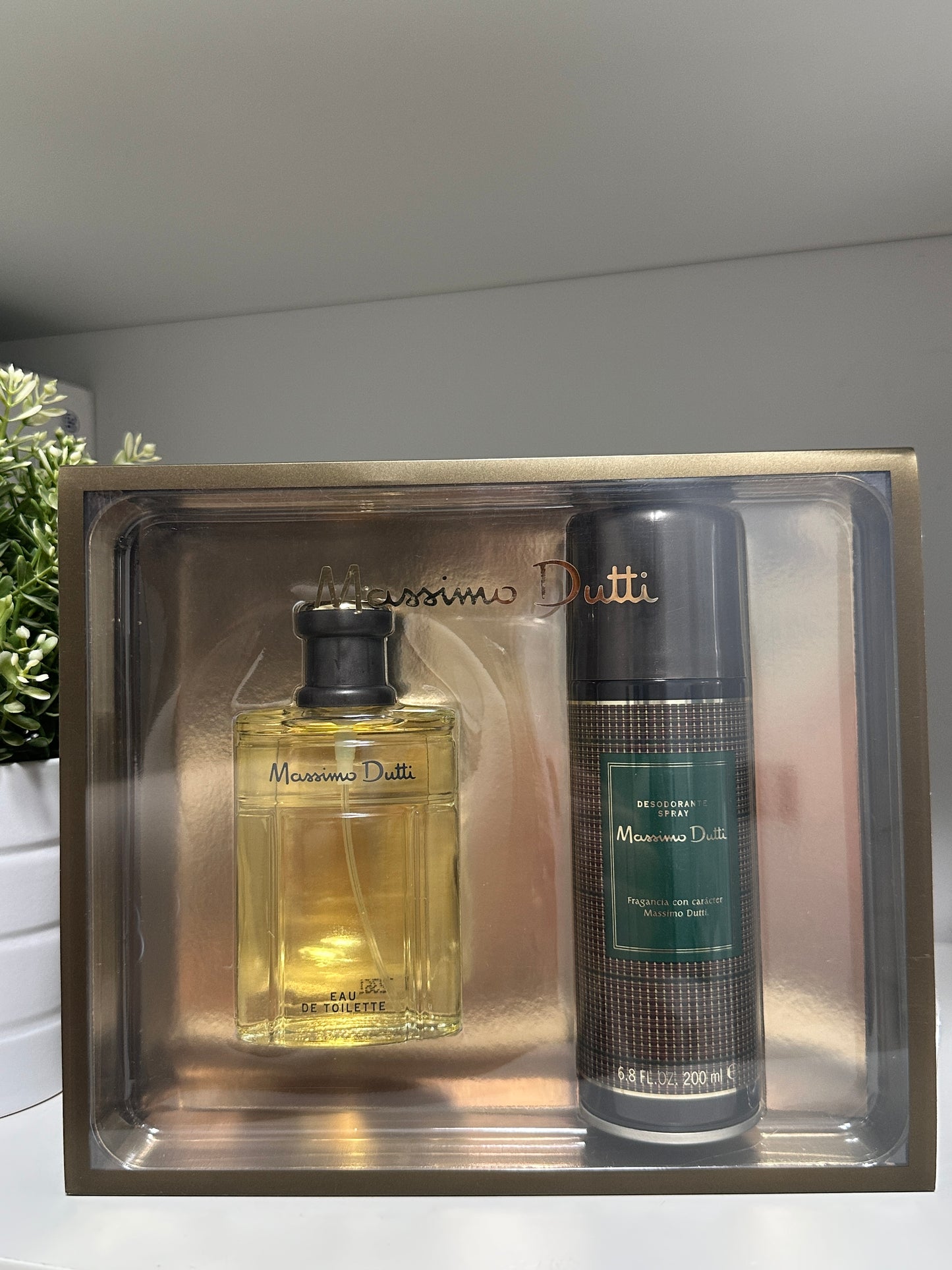 MASSIMO DUTTI EAU DE TOILETTE + DESODORANTE+ AFTER SHAVE MYRURGIA
