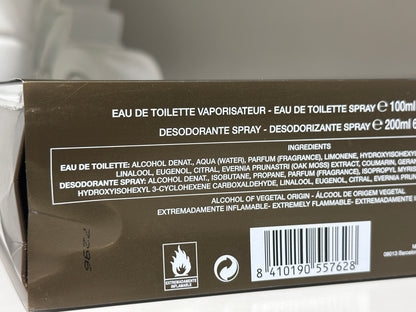 MASSIMO DUTTI EAU DE TOILETTE + DESODORANTE+ AFTER SHAVE MYRURGIA