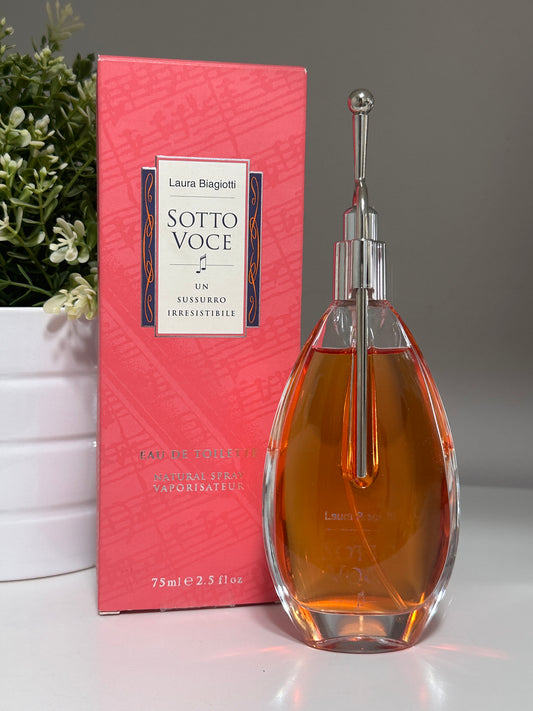 SOTTO VOCE LAURA BIAGIOTTI EAU DE TOILETTE 75ML