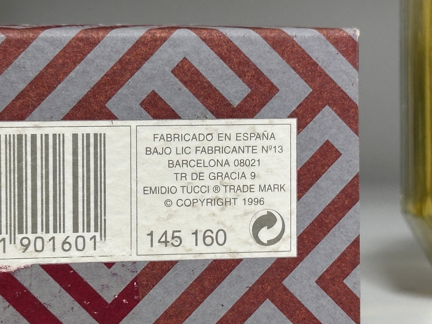 EMIDIO TUCCI EAU DE TOILETTE VINTAGE 100ML