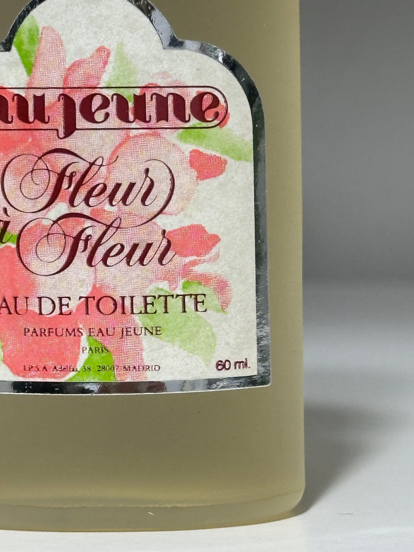 FLEUR A FLEUR EAU JEUNE EAU DE TOILETTE 60ML