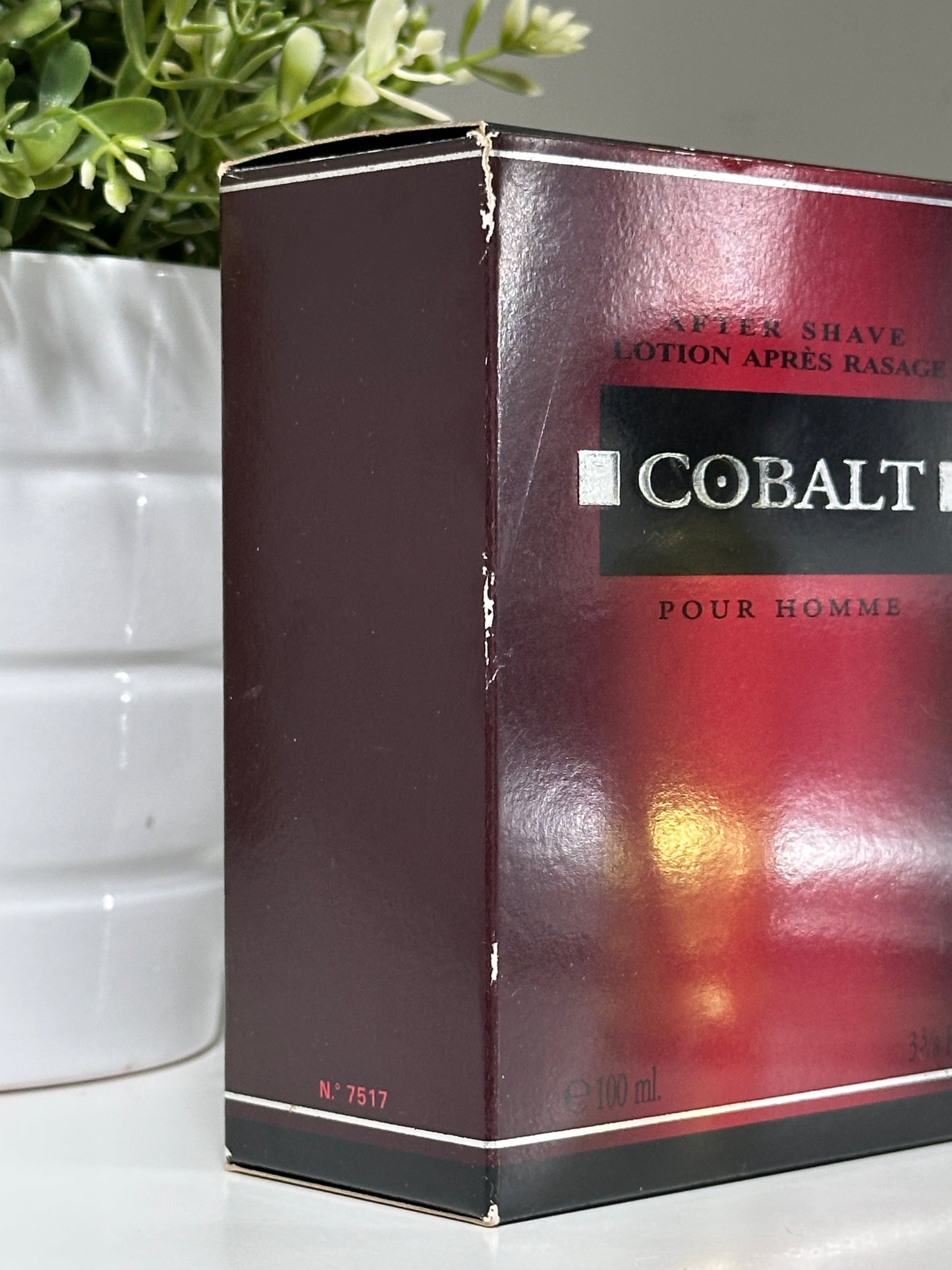 COBALT AFTERSHAVE COTY 100ML SPLASH