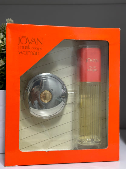 JOVAN MUSK COLOGNE Cosméticos Astor Cologne + Little mirror Damaged box