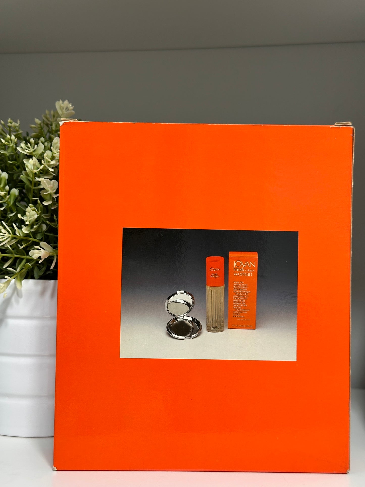 JOVAN MUSK COLOGNE Cosméticos Astor Cologne + Little mirror Damaged box