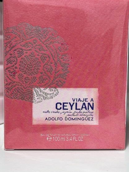 VIAJE A CEYLAN ADOLFO DOMINGUEZ FRO WOMAN EAU DE TOILETTE 100ML