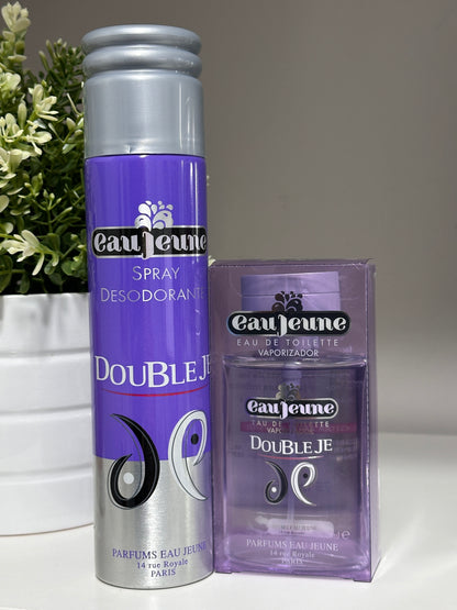 EAU JEUNE DOUBLE JE EAU DE TOILETTE 75ML + DEO SPRAY