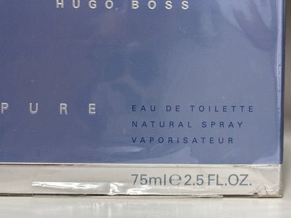 BOSS PURE HUGO BOSS EAU DE TOILETTE FOR MEN 75ML