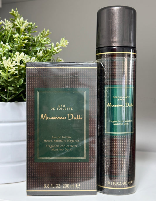 MASSIMO DUTTI MYRURGIA LOTE COLONIA 200ML + DESODORANTE 300ML