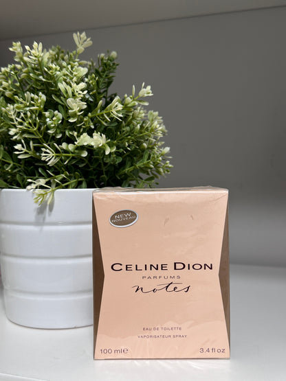 NOTES CELINE DION EAU DE TOILETTE 100ML SPRAY