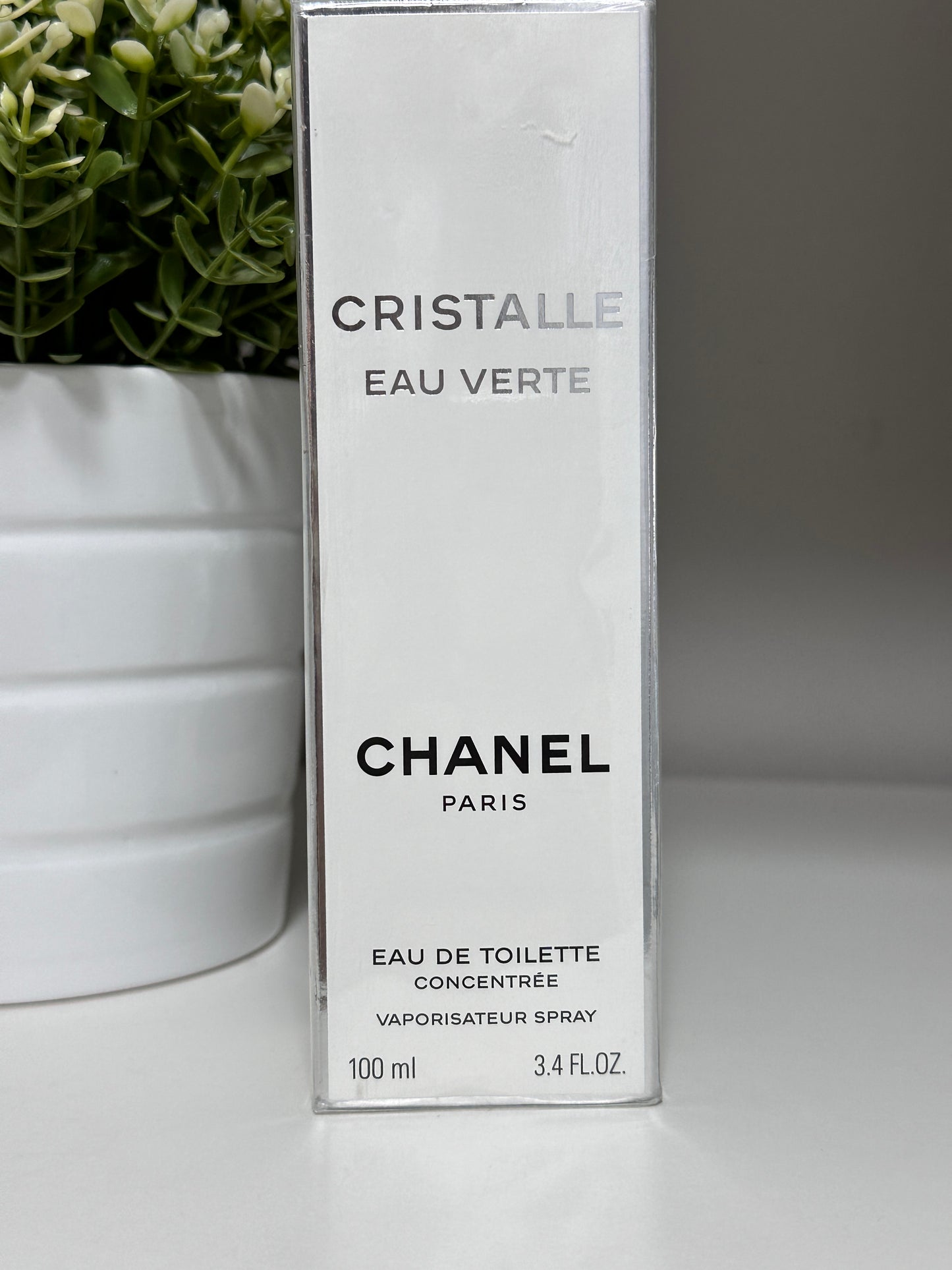 CRISTALLE EAU VERTE CHANEL EAU DE TOILETTE CONCENTREE 100ML