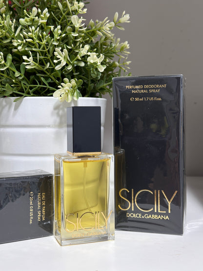 SICILY DOLCE GABBANA EAU DE PARFUM 25ML + DESODORANTE 50ML