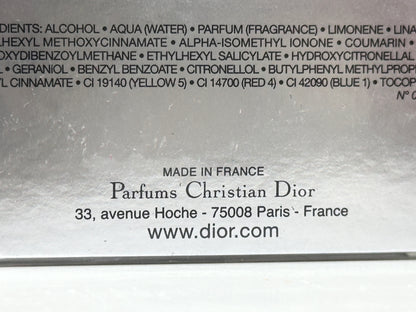 DIOR HOMME CHRISTIAN DIOR EAU TOILETTE 100ML SPRAY