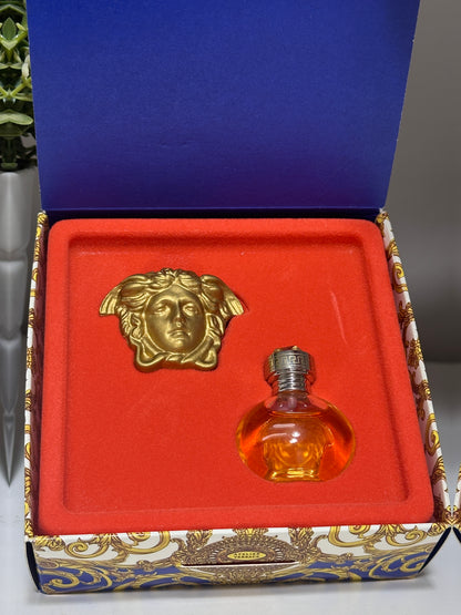 VERSACE BLONDE EAU DE TOILETTE 5ML + BROCHE