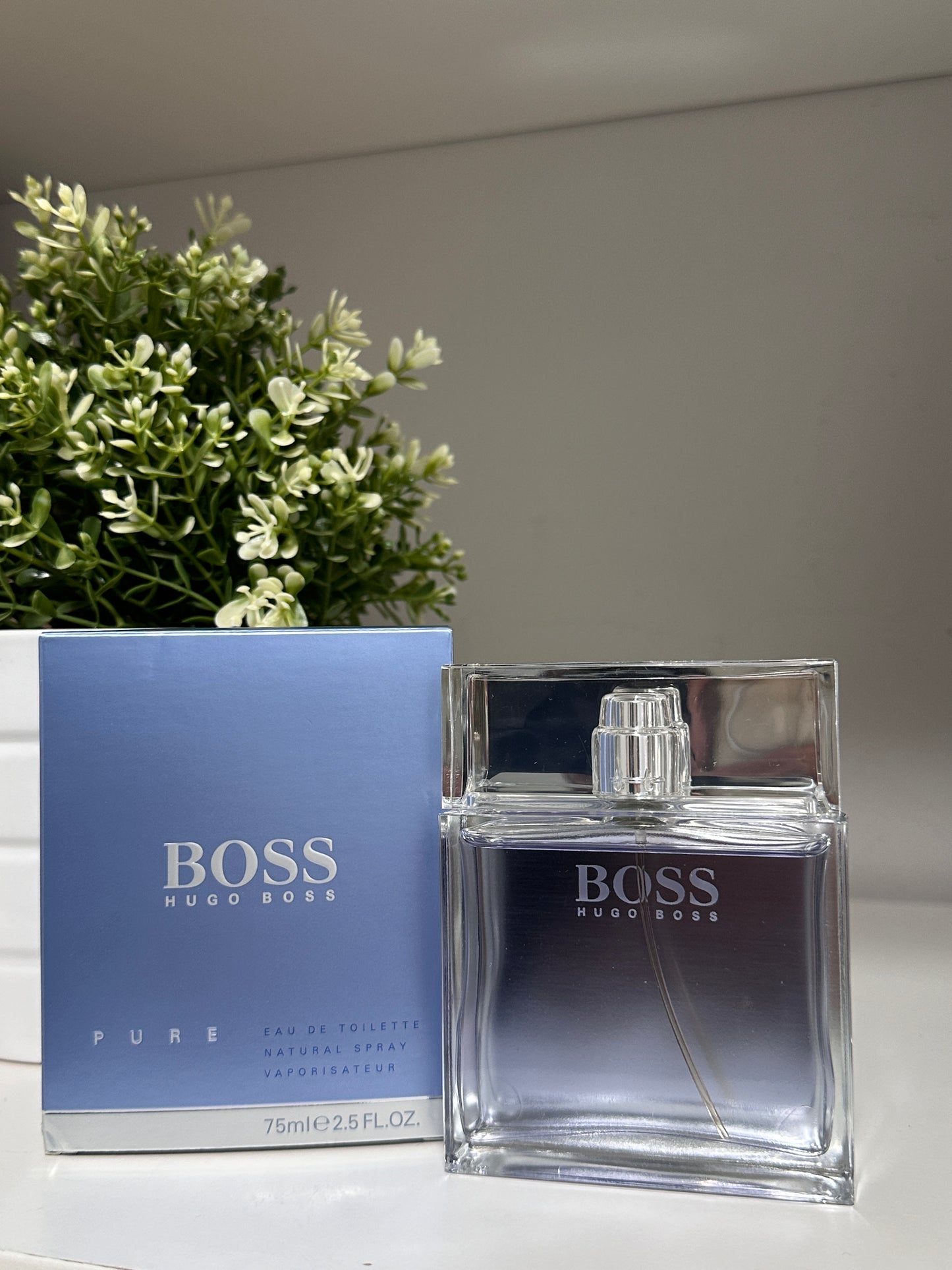 BOSS PURE HUGO BOSS EAU DE TOILETTE FOR MEN 75ML