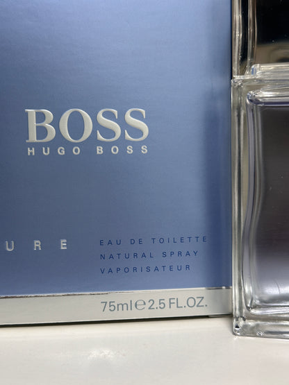 BOSS PURE HUGO BOSS EAU DE TOILETTE FOR MEN 75ML