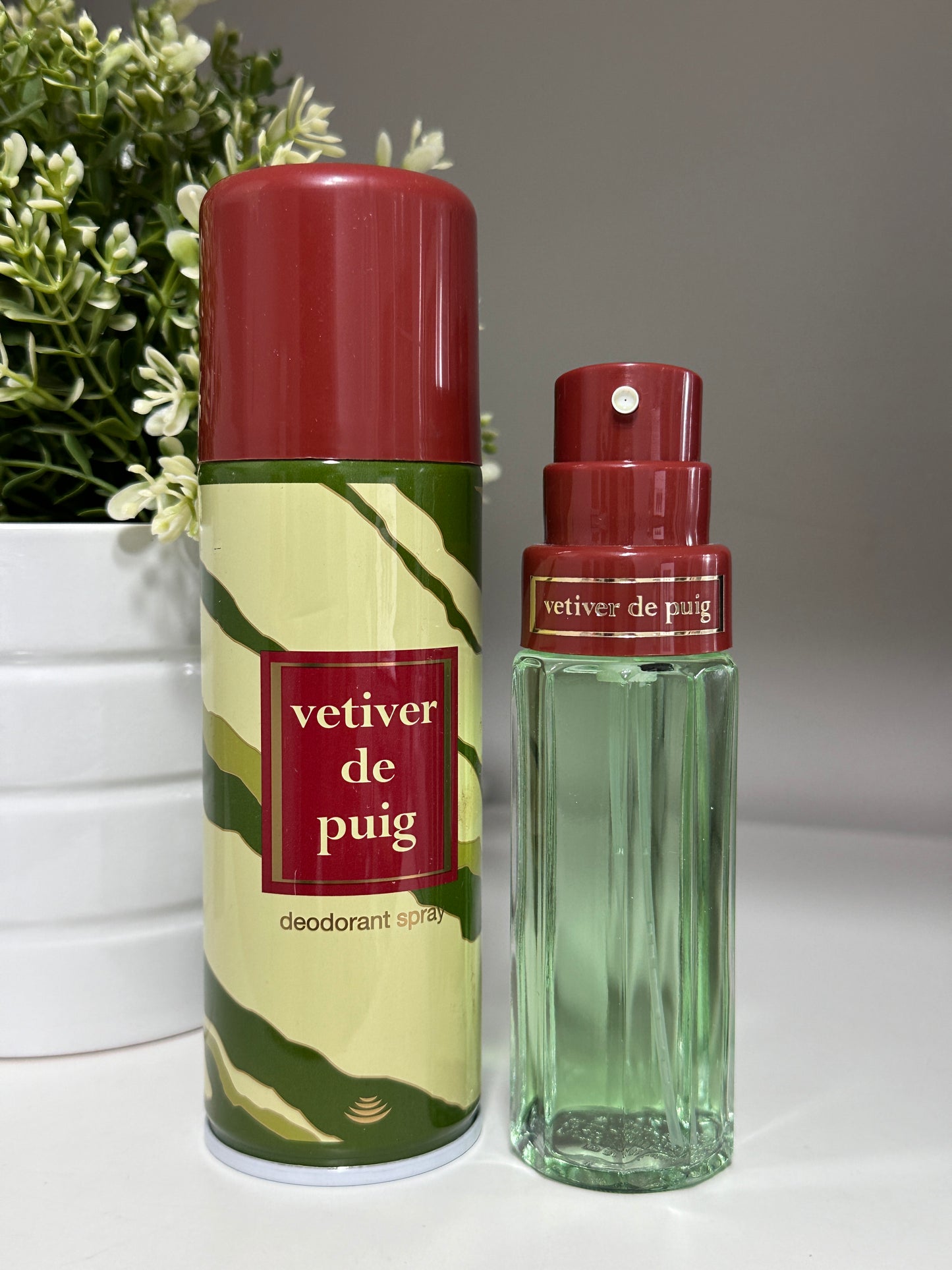 VETIVER PUIG VINTAGE EAU DE TOILETTE 75ML + DEODORANT-SPRAY