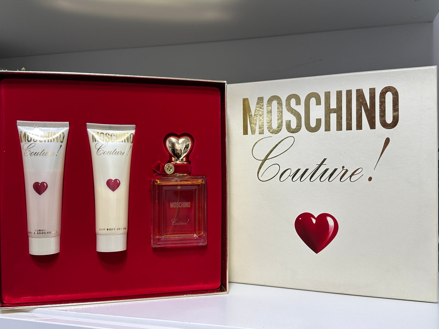 MOSCHINO COUTURE EAU DE PARFUM 50ML+ GEL + BODY