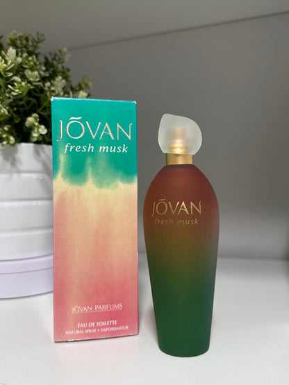 JOVAN FRESH MUSK 100ML CAJA DAÑADA